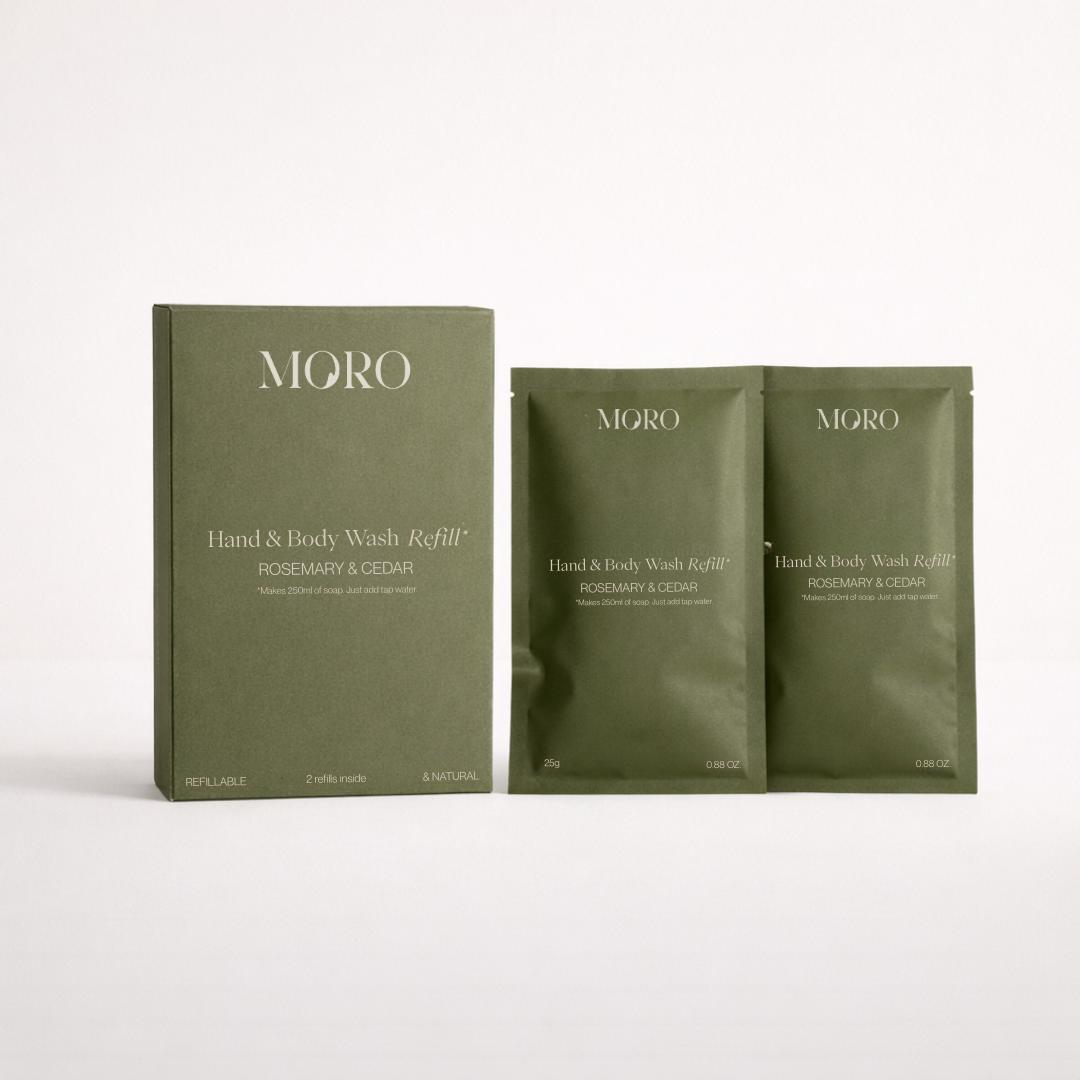 Hand & Body wash MORO I Refill (2x)