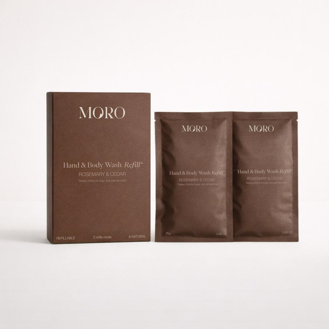 Hand & Body wash MORO I Refill (2x)