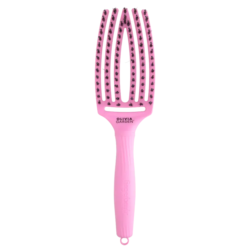Olivia Garden Fingerbrush - Think Pink - Fel roos