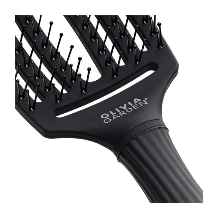 Olivia Garden Fingerbrush - Zwart