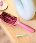 Olivia Garden Fingerbrush - Lollipop Pink