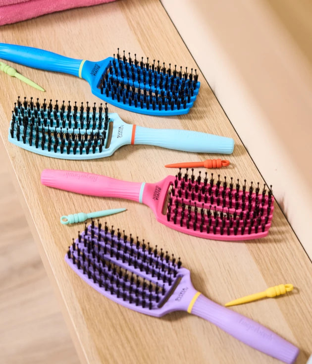 Olivia Garden Fingerbrush - Bubble Blue