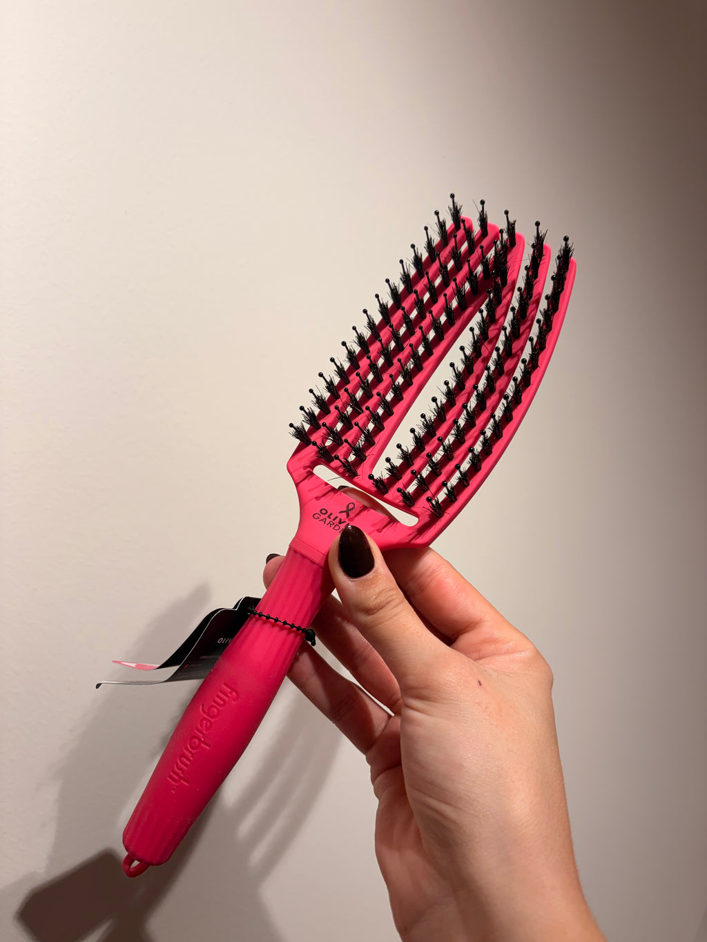 Olivia Garden Fingerbrush - Think Pink - Fel roos